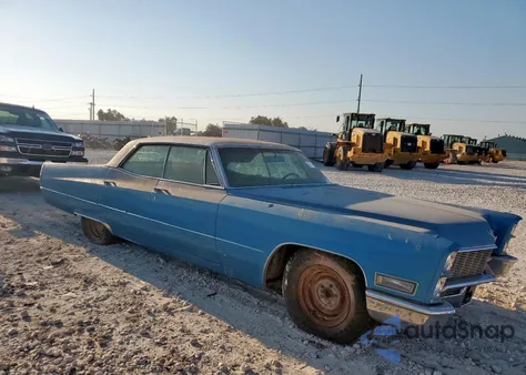 1968 Cadillac Deville from USA, damaged, VIN B8159921